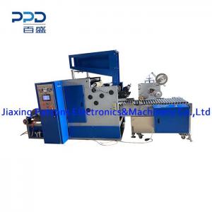 Fully Auto Baking Paper Silicon Paper Rewinder With Auto Label Sticker, PPD-ABPL450